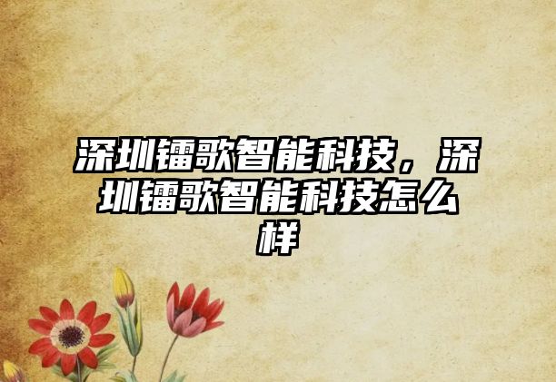 深圳鐳歌智能科技，深圳鐳歌智能科技怎么樣