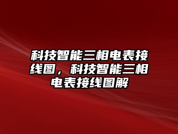 科技智能三相電表接線圖，科技智能三相電表接線圖解