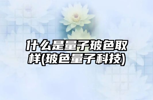 什么是量子玻色取樣(玻色量子科技)